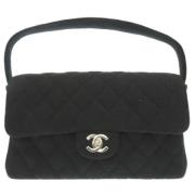 Chanel Vintage Pre-owned Tyg chanel-vskor Black, Dam