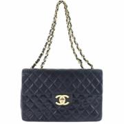 Chanel Vintage Pre-owned Laeder chanel-vskor Black, Dam