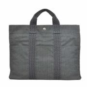 Hermès Vintage Pre-owned Nylon handvskor Black, Dam