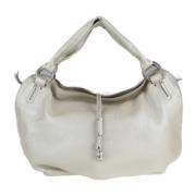 Celine Vintage Pre-owned Laeder axelremsvskor White, Dam