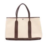 Hermès Vintage Pre-owned Laeder handvskor Beige, Dam