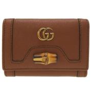 Gucci Vintage Pre-owned Laeder plnbcker Brown, Dam