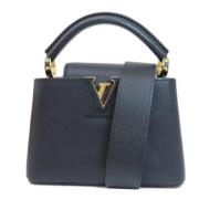 Louis Vuitton Vintage Pre-owned Tyg louis-vuitton-vskor Black, Dam