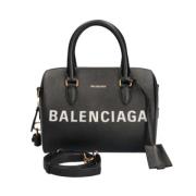 Balenciaga Vintage Pre-owned Laeder handvskor Black, Dam