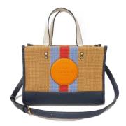 Coach Pre-owned Pre-owned Tyg axelremsvskor Multicolor, Dam