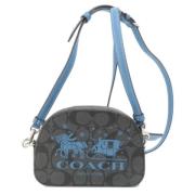 Coach Pre-owned Pre-owned Tyg axelremsvskor Black, Dam