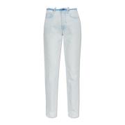 Balenciaga Jeans med en vintageeffekt Blue, Dam