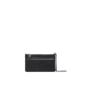 Stella McCartney Svart Diamanteffekt Kedjetaske Black, Dam