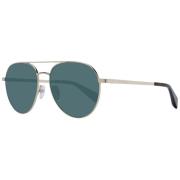 Ted Baker Guld Herr Aviator Solglasögon Yellow, Herr