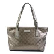 Gucci Vintage Pre-owned Plast axelremsvskor Beige, Dam