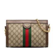 Gucci Vintage Pre-owned Laeder gucci-vskor Beige, Dam