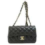 Chanel Vintage Pre-owned Tyg chanel-vskor Black, Dam