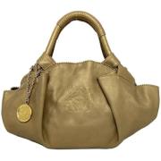 Loewe Pre-owned Pre-owned Tyg handvskor Beige, Dam