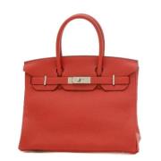 Hermès Vintage Pre-owned Tyg handvskor Red, Dam