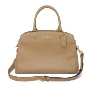 Coach Pre-owned Pre-owned Tyg handvskor Beige, Dam