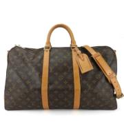 Louis Vuitton Vintage Pre-owned Canvas louis-vuitton-vskor Brown, Dam