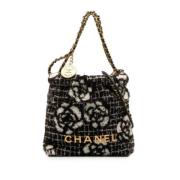 Chanel Vintage Pre-owned Laeder chanel-vskor Black, Dam