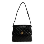 Chanel Vintage Pre-owned Tyg chanel-vskor Black, Dam