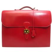 Hermès Vintage Pre-owned Tyg handvskor Red, Dam