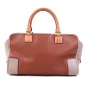 Loewe Pre-owned Pre-owned Tyg handvskor Brown, Dam