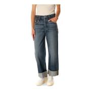 Citizens of Humanity Baggy Straight Fit Jeans Blue, Dam