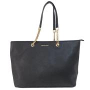 Michael Kors Pre-owned Pre-owned Tyg totevskor Black, Dam