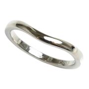 Cartier Vintage Pre-owned Platina ringar Gray, Dam