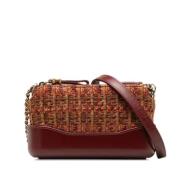 Chanel Vintage Pre-owned Laeder axelremsvskor Red, Dam