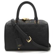 Louis Vuitton Vintage Pre-owned Tyg louis-vuitton-vskor Black, Dam