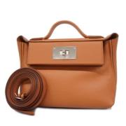 Hermès Vintage Pre-owned Tyg handvskor Brown, Dam