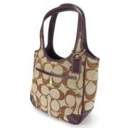 Coach Pre-owned Pre-owned Tyg totevskor Multicolor, Dam