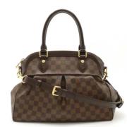 Louis Vuitton Vintage Pre-owned Canvas louis-vuitton-vskor Brown, Dam