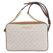 Michael Kors Pre-owned Pre-owned Tyg axelremsvskor Beige, Dam