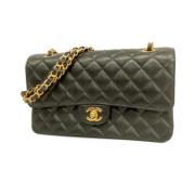 Chanel Vintage Pre-owned Tyg chanel-vskor Black, Dam