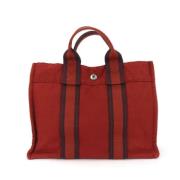 Hermès Vintage Pre-owned Tyg handvskor Red, Dam