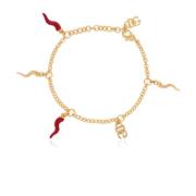 Dolce & Gabbana Berlockarmband Yellow, Dam