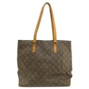 Louis Vuitton Vintage Pre-owned Tyg louis-vuitton-vskor Brown, Dam