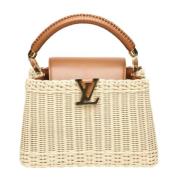 Louis Vuitton Vintage Pre-owned Laeder handvskor Beige, Dam