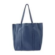 Balenciaga Vintage Pre-owned Tyg balenciaga-vskor Blue, Dam