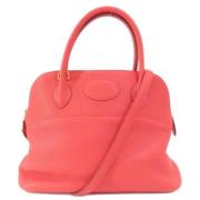 Hermès Vintage Pre-owned Tyg handvskor Red, Dam