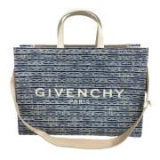 Givenchy Pre-owned Pre-owned Tyg totevskor Blue, Dam