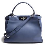 Fendi Vintage Pre-owned Tyg fendi-vskor Blue, Dam