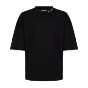 John Richmond Herr Casual T-shirt Black, Herr