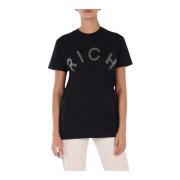 John Richmond Dam Kortärmad T-shirt Black, Dam