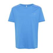 Moschino Herr Logo Band T-shirt Blue, Herr