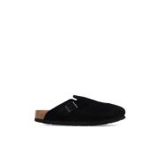 Birkenstock Mjuka fotbäddssandaler Black, Dam