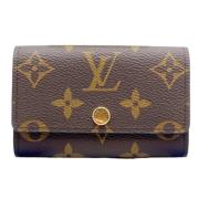 Louis Vuitton Vintage Pre-owned Canvas nyckelhllare Brown, Dam