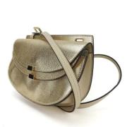 Chloé Pre-owned Pre-owned Tyg axelremsvskor Beige, Dam