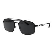 Emporio Armani Stiliga solglasögon 0Ea2139 Black, Herr