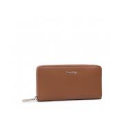 Tommy Hilfiger Essential Leather Dam Plånbok Brown, Dam